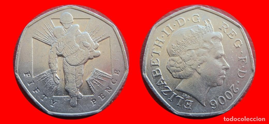 Monedas antiguas de Europa: 50 PENIQUES PENCE 2006 INGLATERRA REINO UNIDO-144162