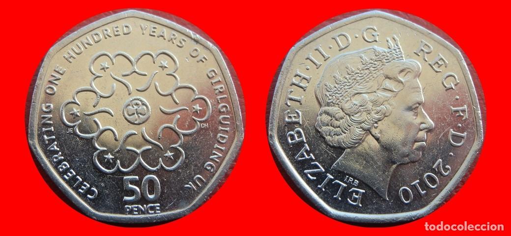Monedas antiguas de Europa: 50 PENIQUES PENCE 2010 INGLATERRA REINO UNIDO-144165