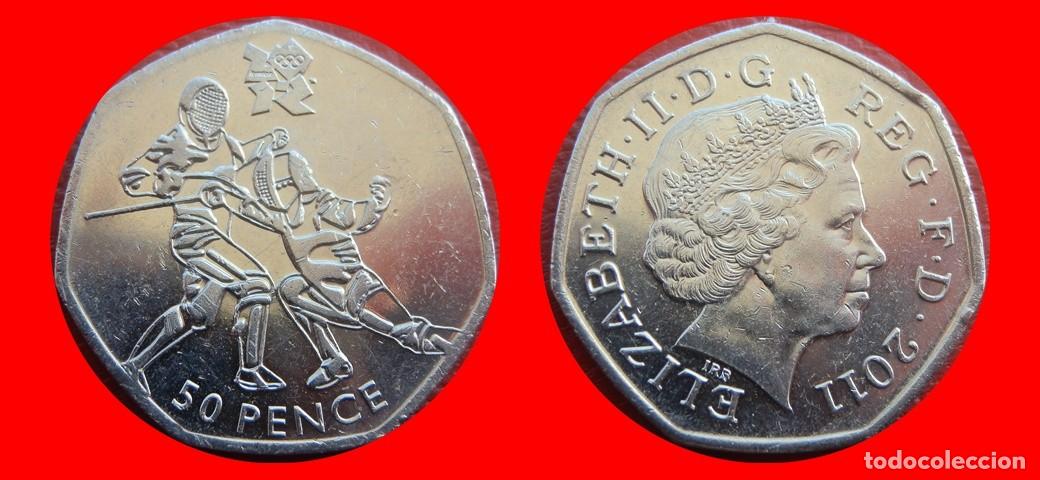Monedas antiguas de Europa: 50 PENIQUES PENCE 2011 INGLATERRA REINO UNIDO-144166