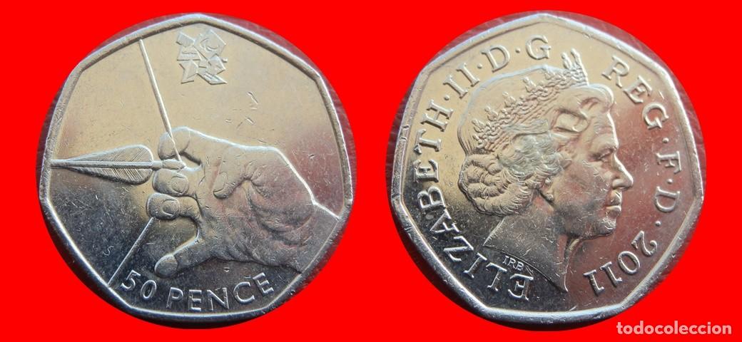 Monedas antiguas de Europa: 50 PENIQUES PENCE 2011 INGLATERRA REINO UNIDO-144167