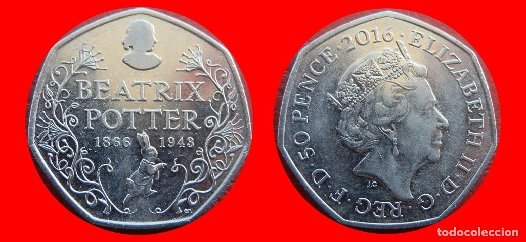 Monedas antiguas de Europa: 50 PENIQUES PENCE 2016 INGLATERRA REINO UNIDO-144173