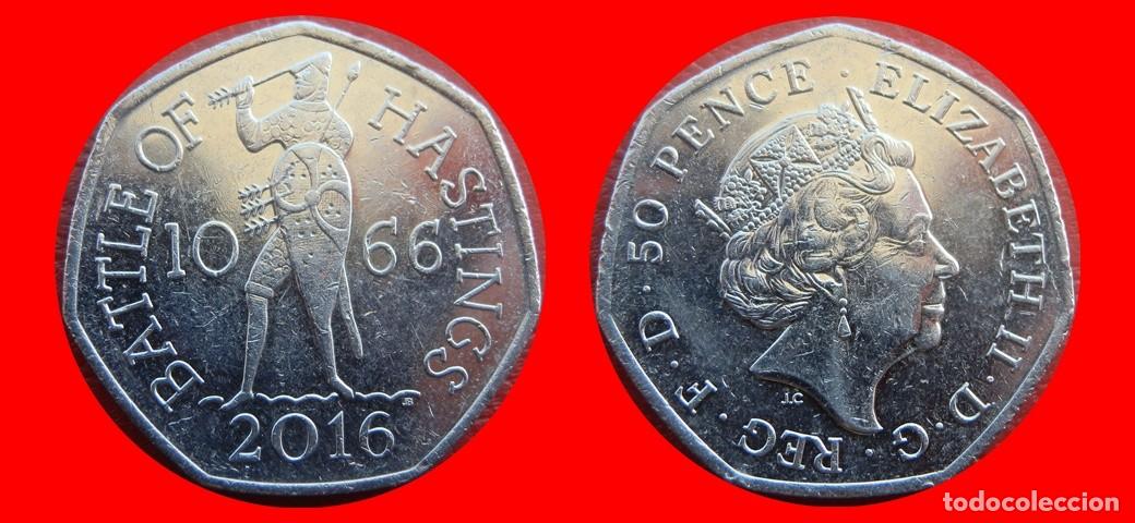 Monedas antiguas de Europa: 50 PENIQUES PENCE 2016 INGLATERRA REINO UNIDO-144175
