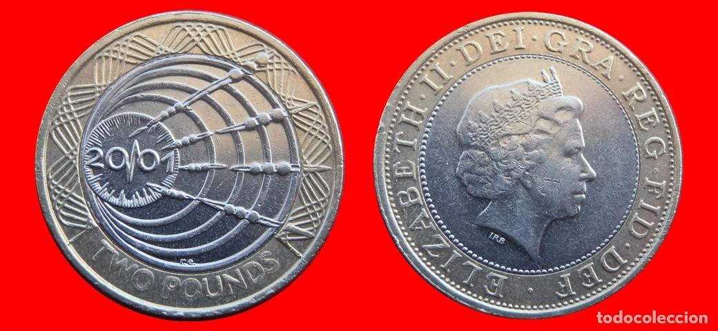 Monedas antiguas de Europa: 2 LIBRAS POUNDS 2001 INGLATERRA REINO UNIDO-144192