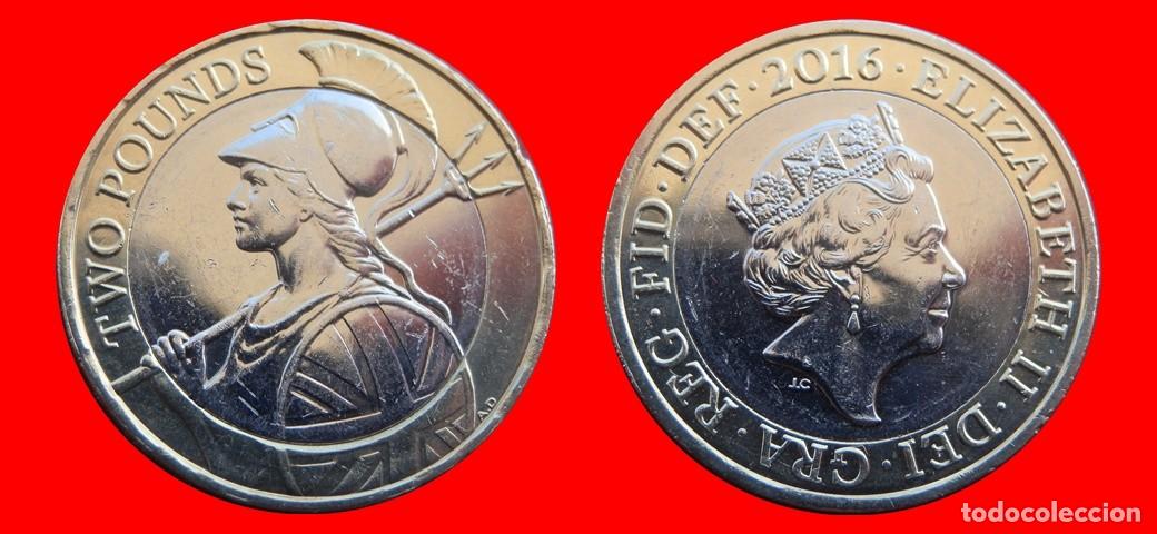 Monedas antiguas de Europa: 2 LIBRAS POUNDS 2016 INGLATERRA REINO UNIDO-144200