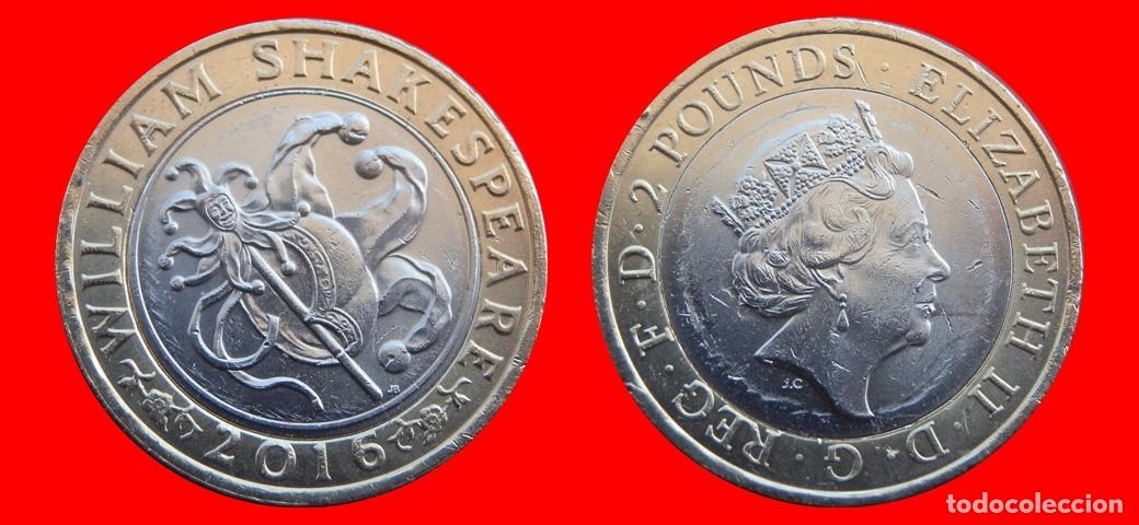 Monedas antiguas de Europa: 2 LIBRAS POUNDS 2016 INGLATERRA REINO UNIDO-144202
