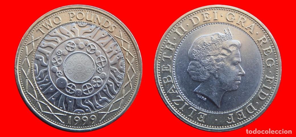 Monedas antiguas de Europa: 2 LIBRAS POUNDS 1999 INGLATERRA REINO UNIDO-144203