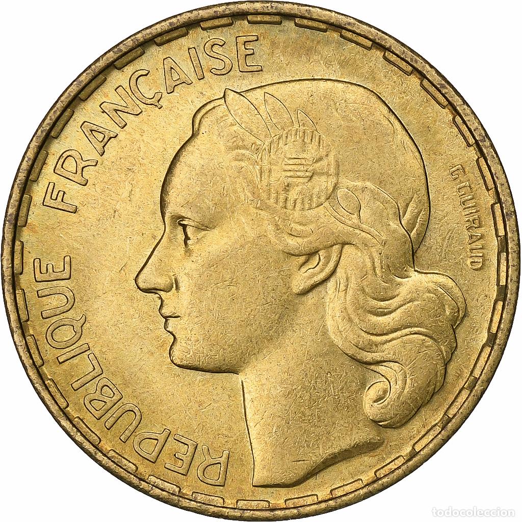 Monedas antiguas de Europa: [#227480] Francia, 50 Francs, Guiraud, 1952, Paris, Aluminio - bronce, MBC+, KM:918.1