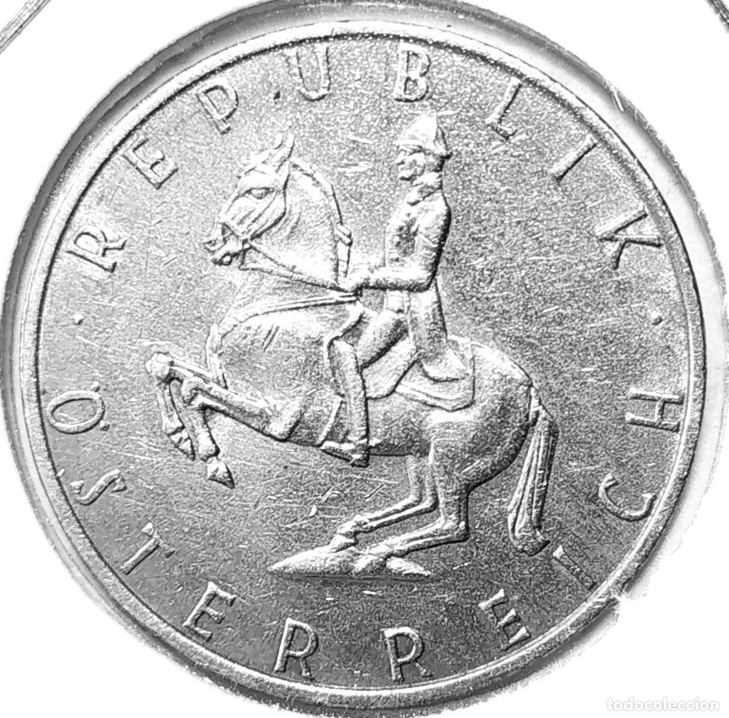 Monedas antiguas de Europa: AUSTRIA (1946-2001) - 5 SCHILLING 1970 - A - 4,80 GR. CUPRONIQUEL - DIAMETRO 23,50 mm - KM#2889a