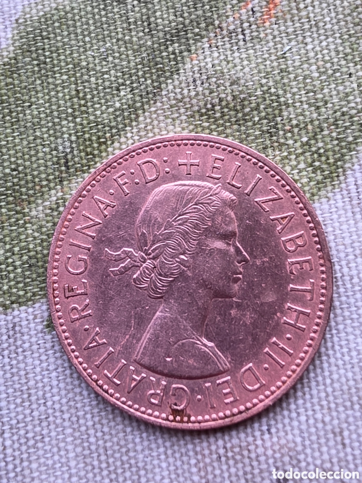 Monedas antiguas de Europa: MONEDA 1 PENIQUE INGLATERRA