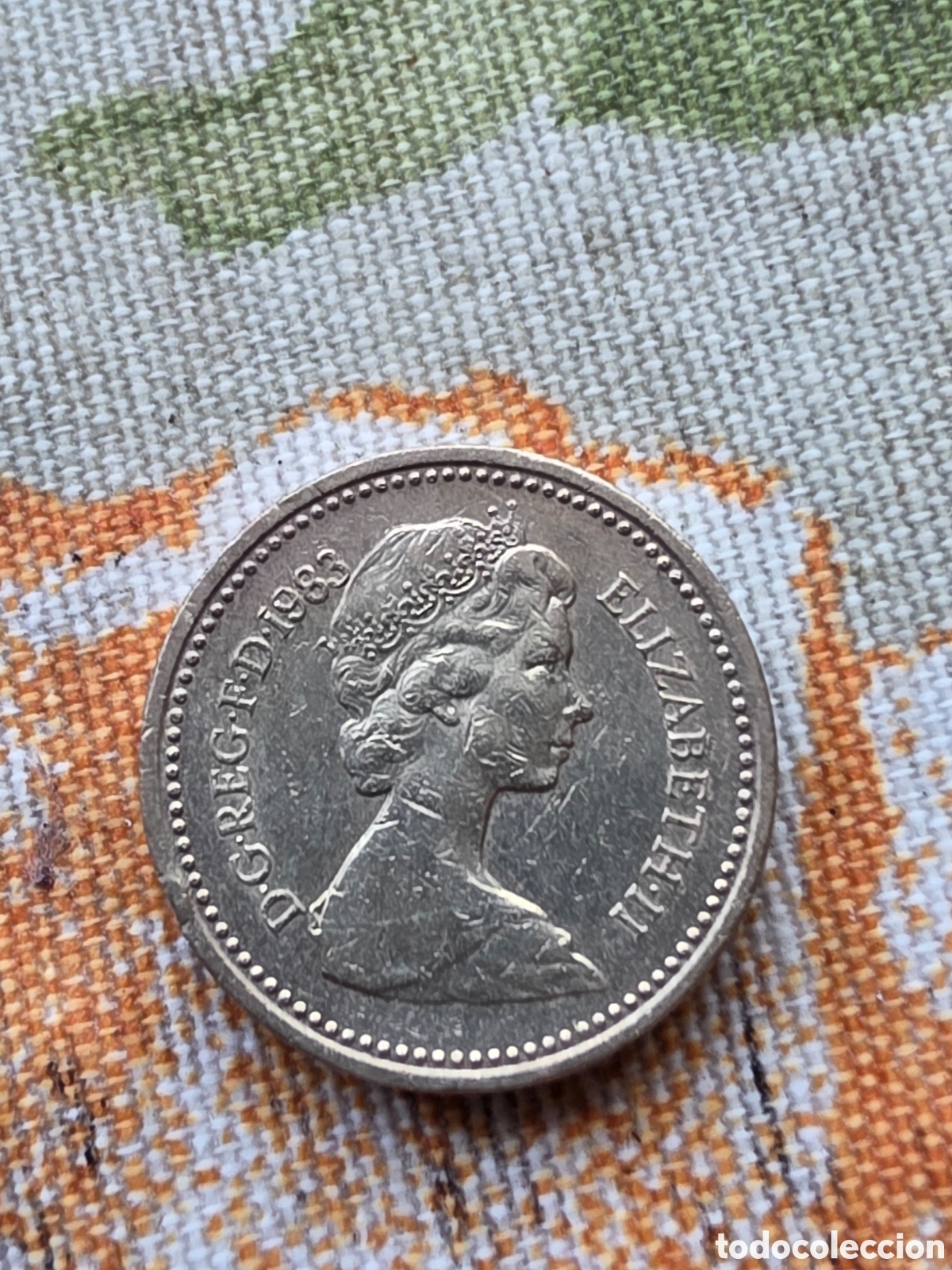 Monedas antiguas de Europa: MONEDA 1 LIBRA INGLATERRA