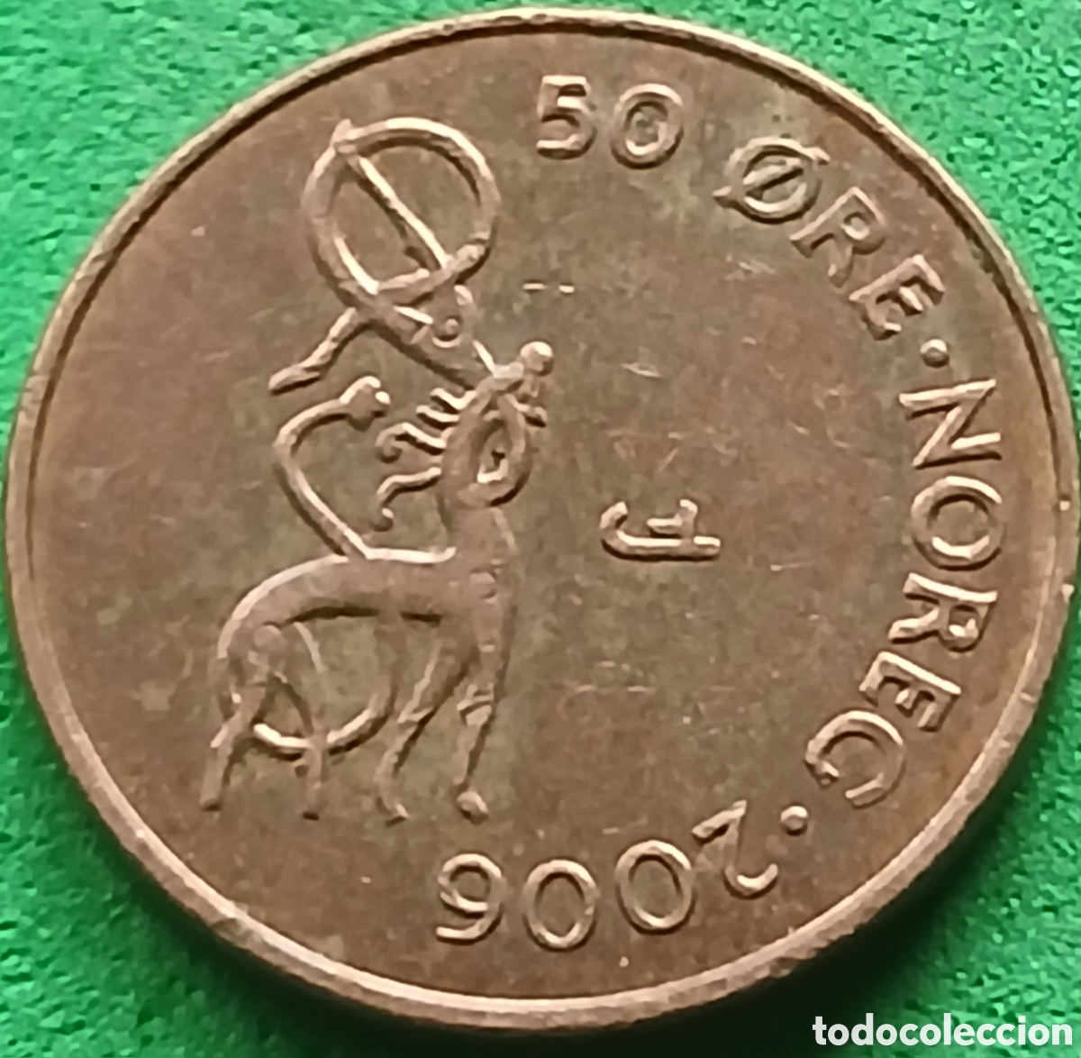 Monedas antiguas de Europa: Noruega 50 ore 2006 km#460