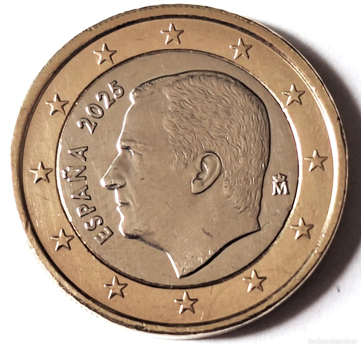 Monedas antiguas de Europa: ESPA&Ntilde;A - MONEDA DE 1 EURO DEL A&Ntilde;O 2025 - - BIEN CONSERVADA