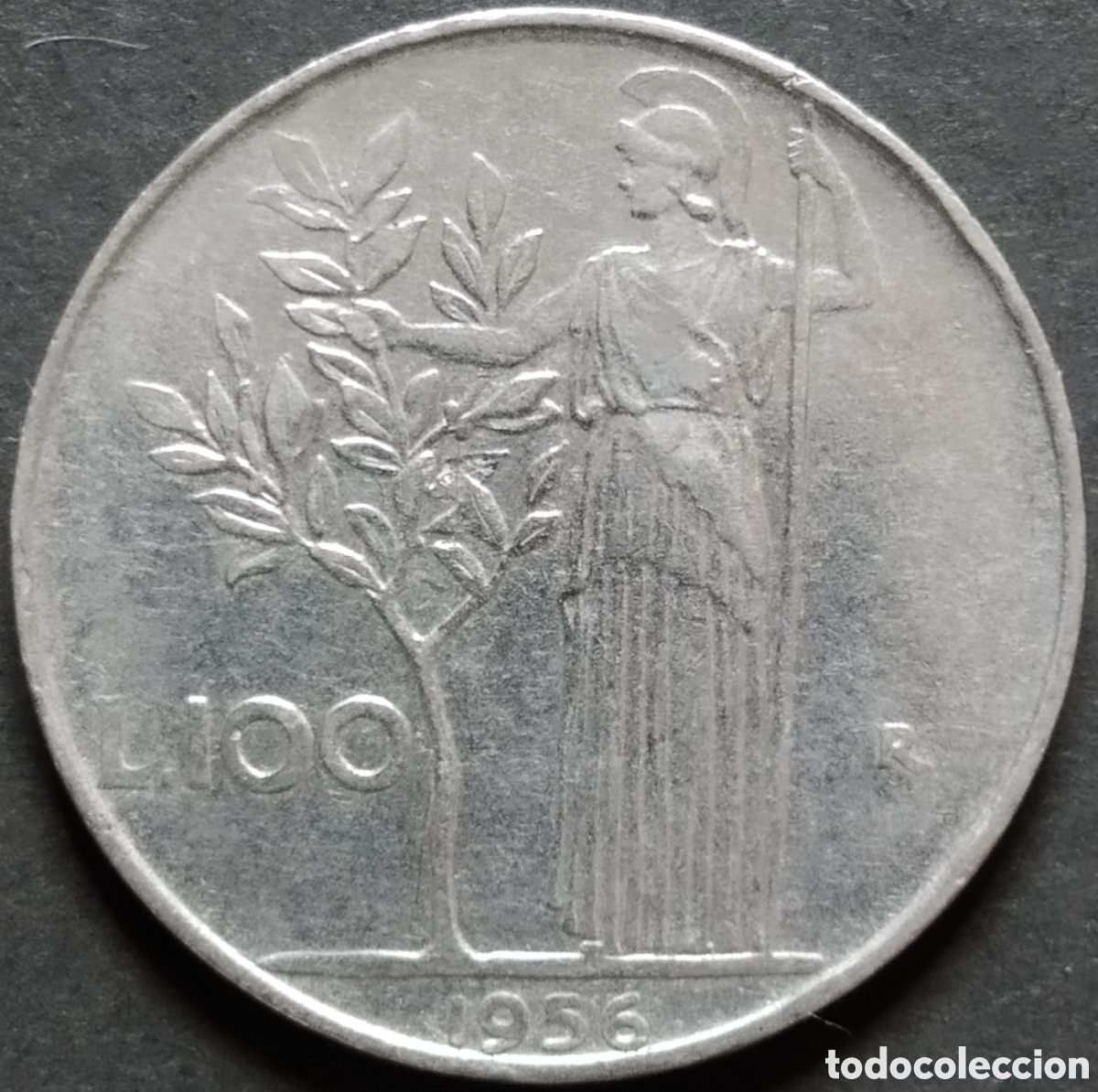 Monedas antiguas de Europa: MONEDA - ITALIA 100 LIRAS 1956