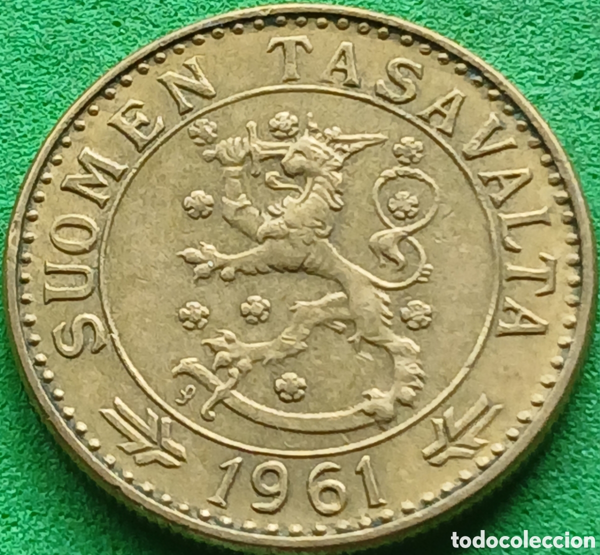 Monedas antiguas de Europa: Finlandia 20 marcos 1961 km#39 poco com&uacute;n