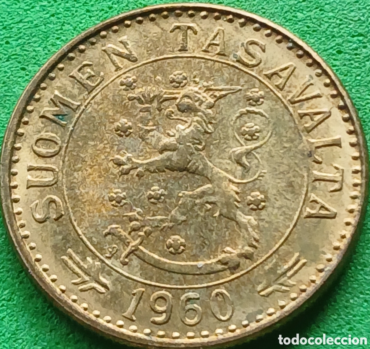 Monedas antiguas de Europa: Finlandia 20 marcos 1960 km#39 poco com&uacute;n