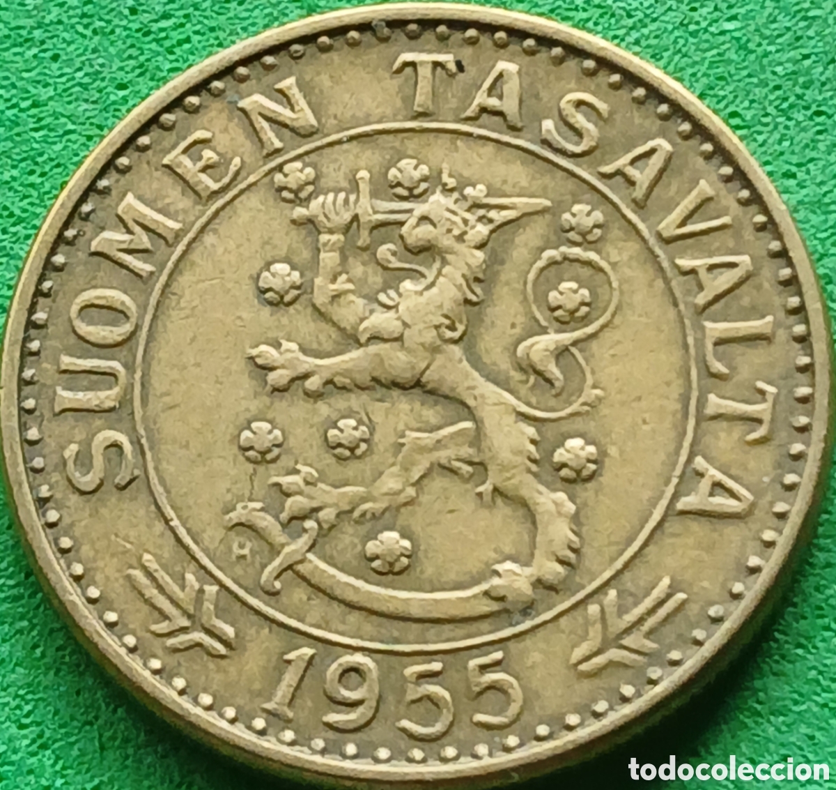 Monedas antiguas de Europa: Finlandia 20 marcos 1955 km#39