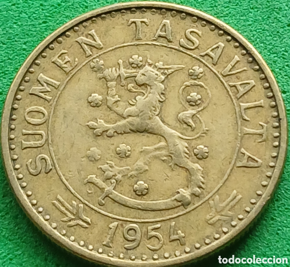 Monedas antiguas de Europa: Finlandia 20 marcos 1954 km#39