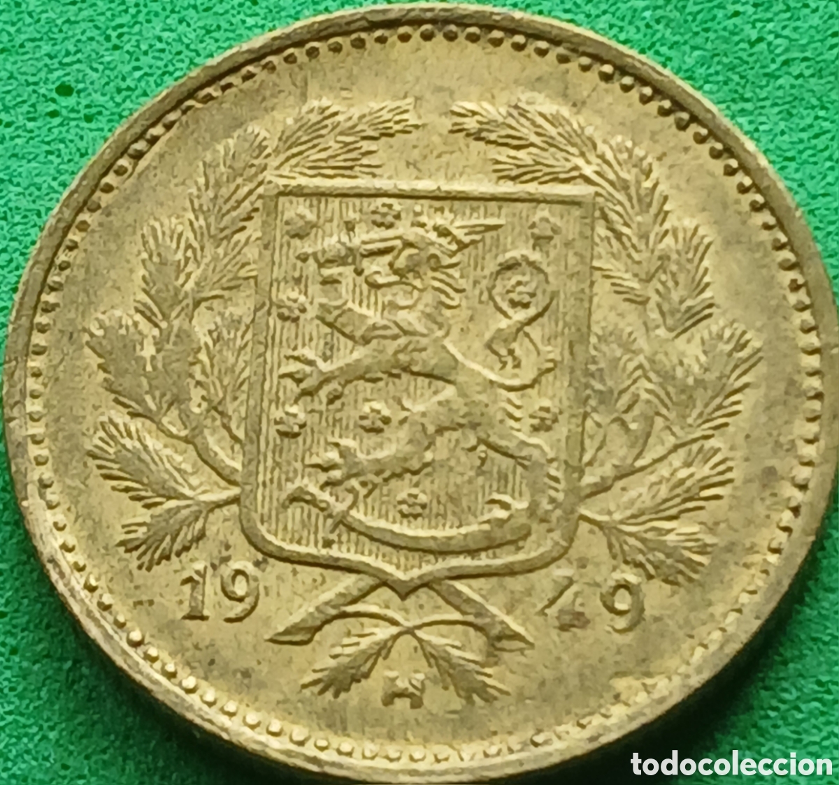 Monedas antiguas de Europa: Finlandia 5 marcos 1949 km#31a