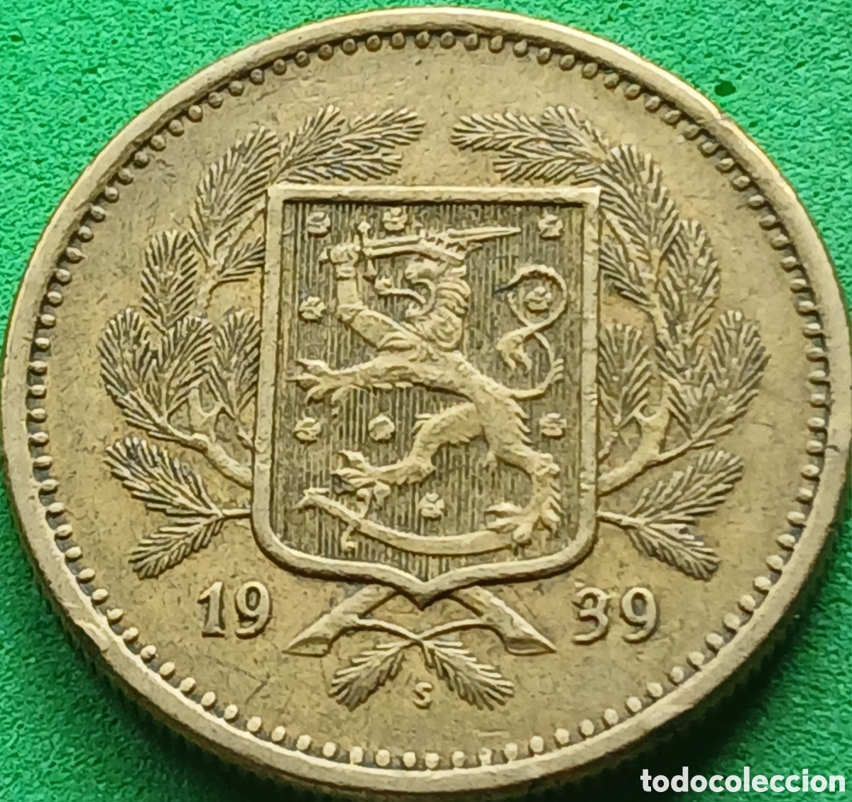 Monedas antiguas de Europa: Finlandia 20 marcos 1939 km#32