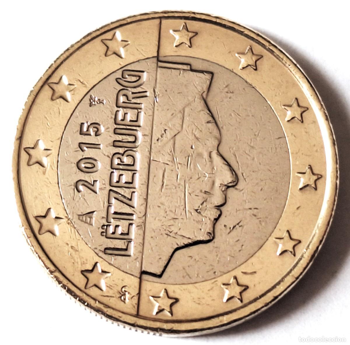 Monedas antiguas de Europa: LUXEMBURGO - MONEDA DE 1 EURO DEL A&Ntilde;O 2015 - - BIEN CONSERVADA