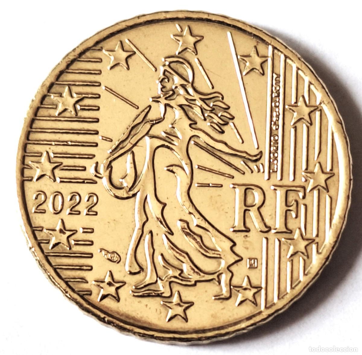 Monedas antiguas de Europa: FRANCIA - MONEDA DE 50 CENTIMOS DE EURO DEL A&Ntilde;O 2022 - - BIEN CONSERVADA