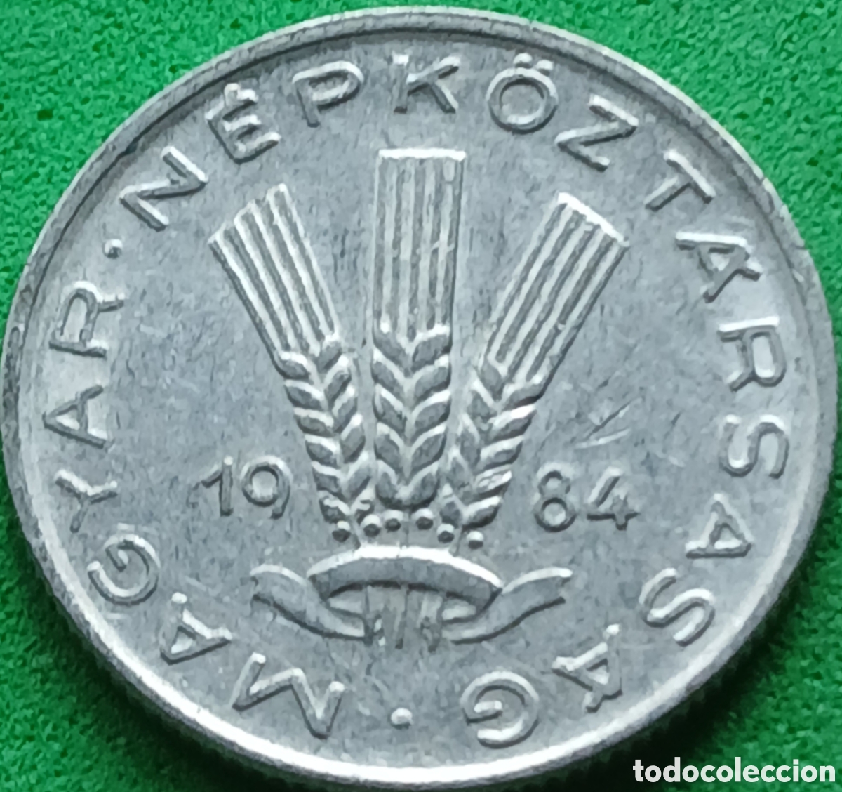 Monedas antiguas de Europa: Hungr&iacute;a 20 filler 1984 km#573