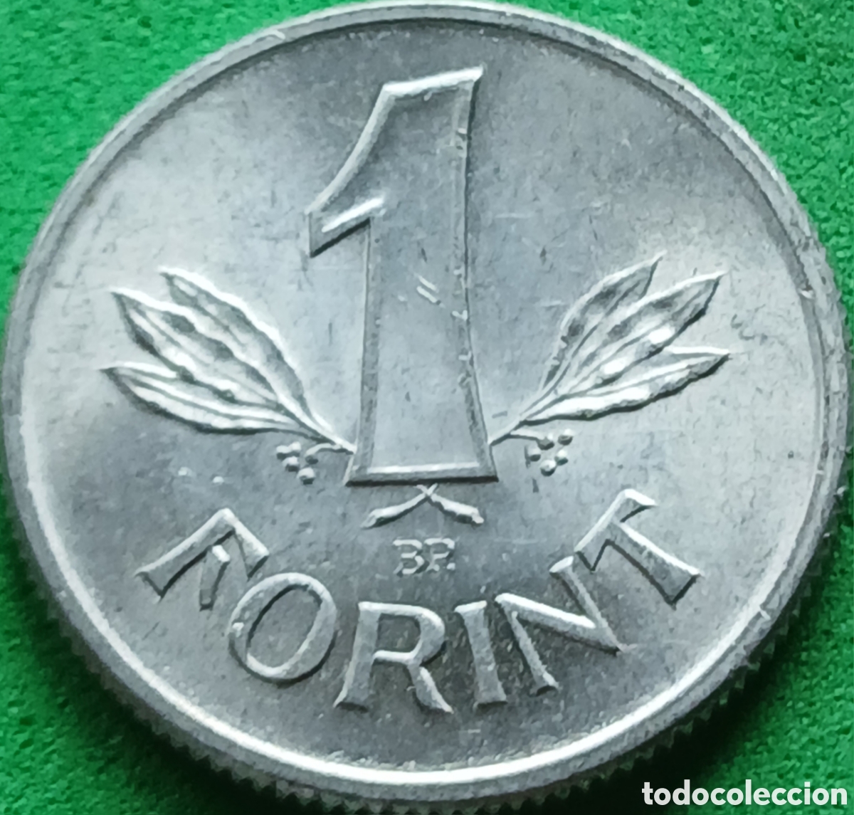 Monedas antiguas de Europa: Hungr&iacute;a 1 forint 1980 km#575