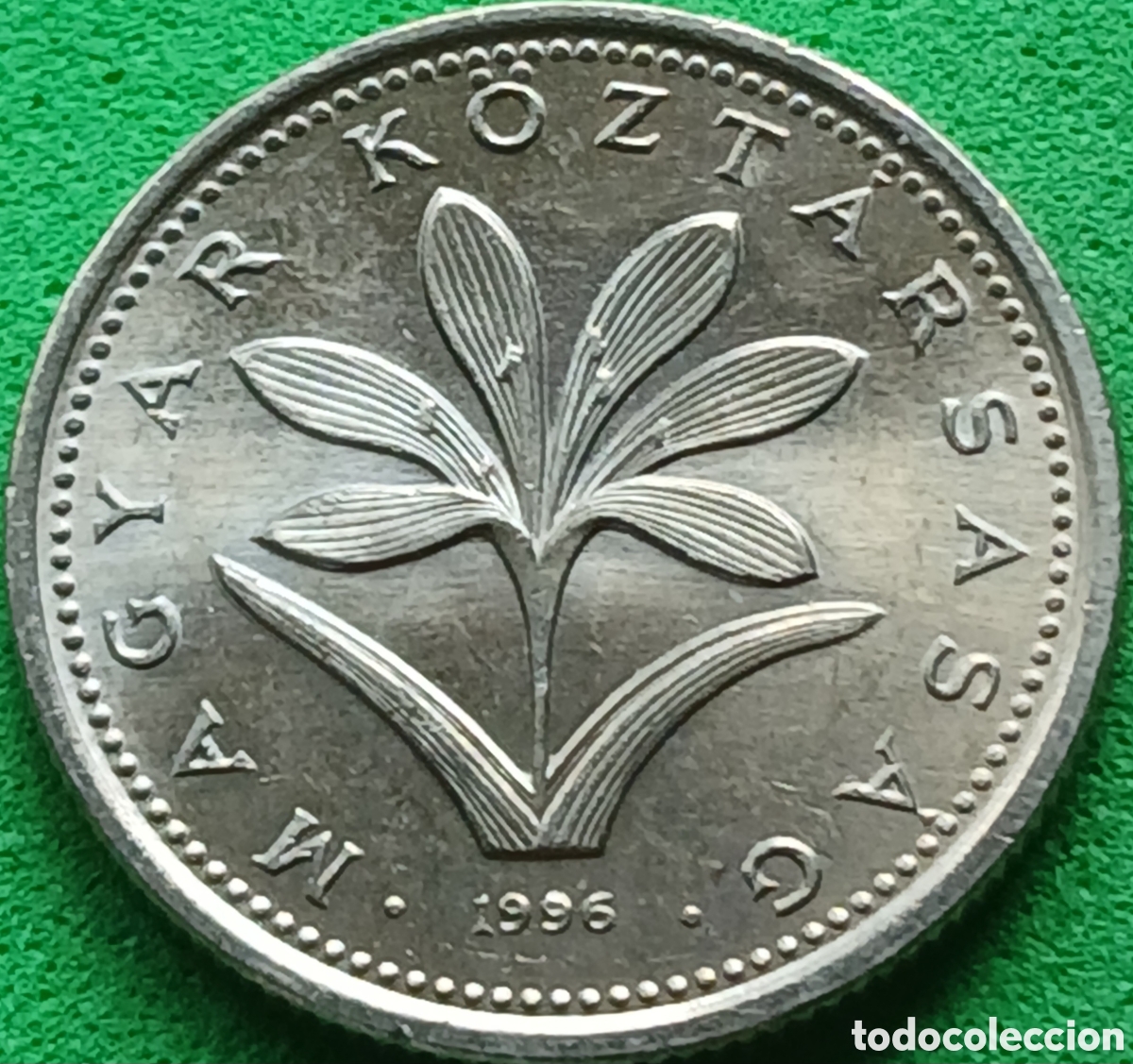 Monedas antiguas de Europa: Hungr&iacute;a 2 forint 1996 km#693