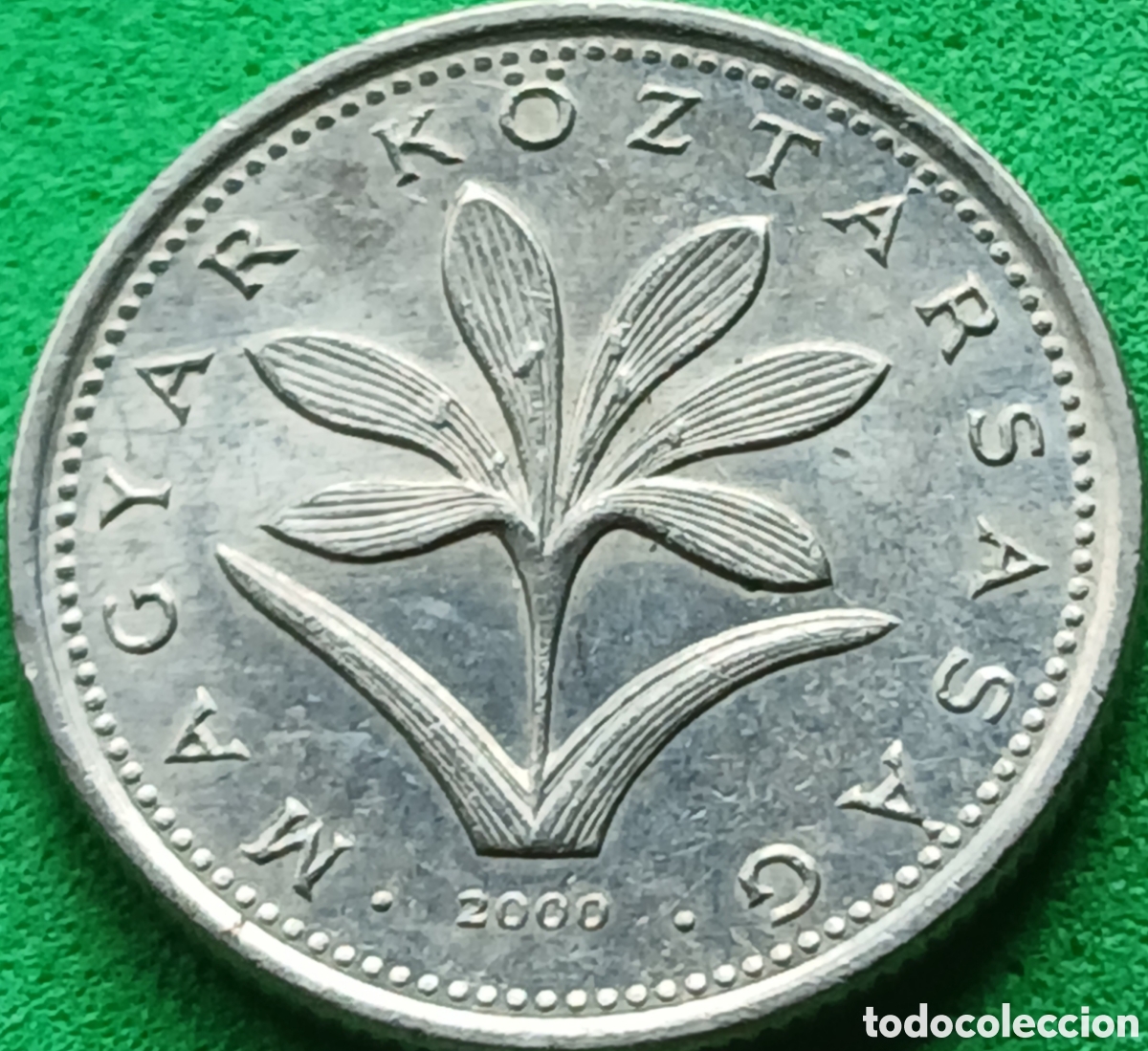 Monedas antiguas de Europa: Hungr&iacute;a 2 forint 2000 km#693