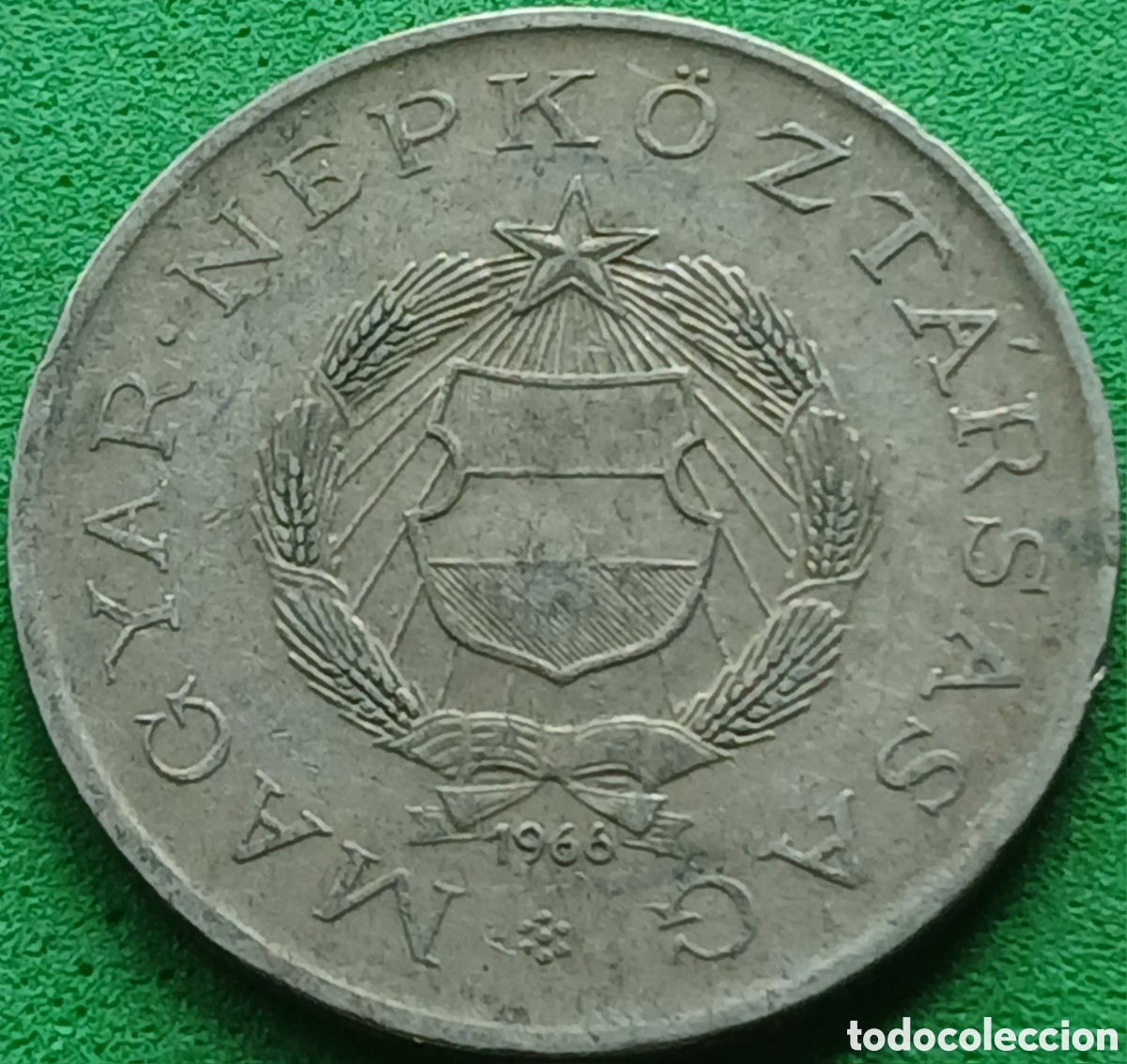 Monedas antiguas de Europa: Hungr&iacute;a 2 forint 1966 km#556a