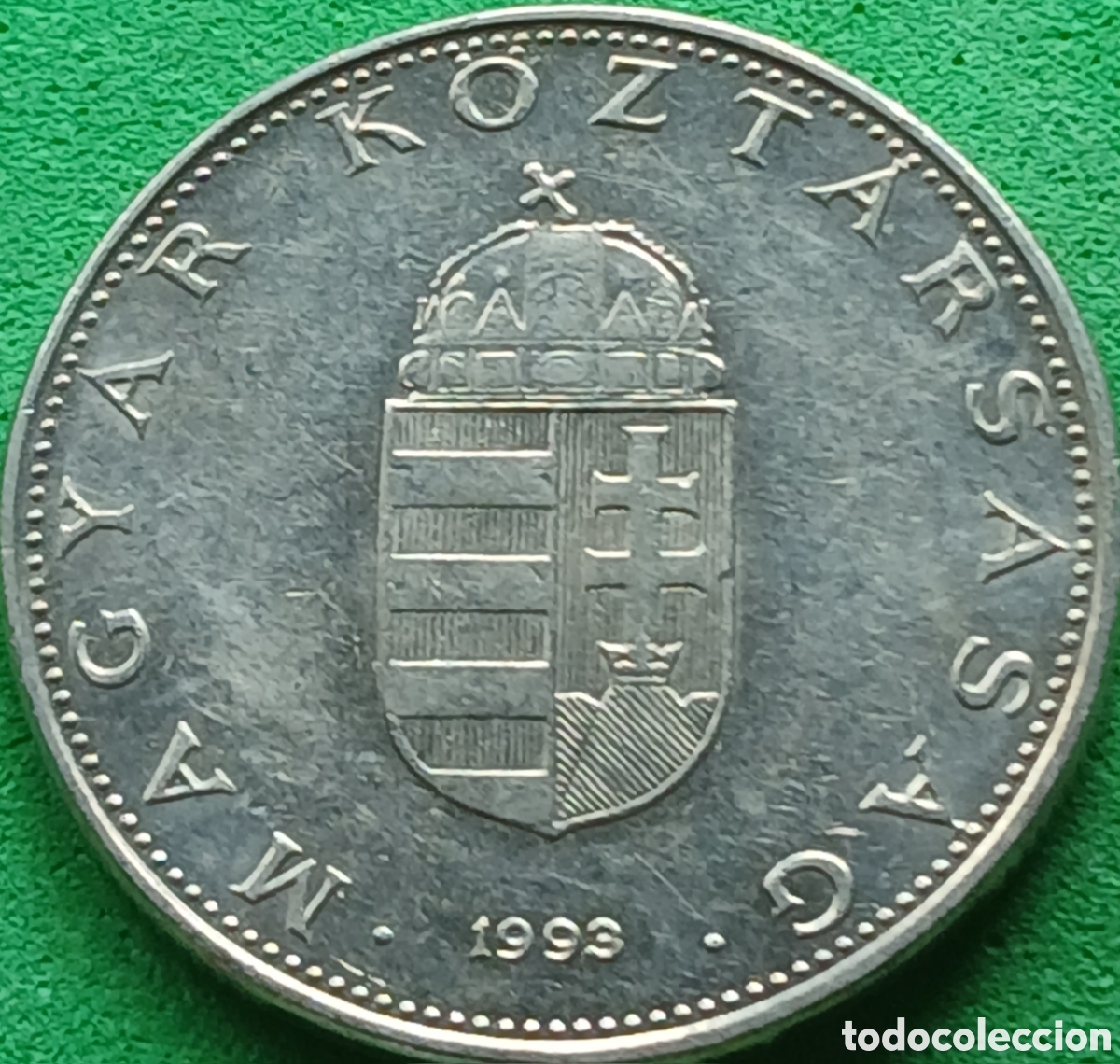 Monedas antiguas de Europa: Hungr&iacute;a 10 forint 1993 km#695