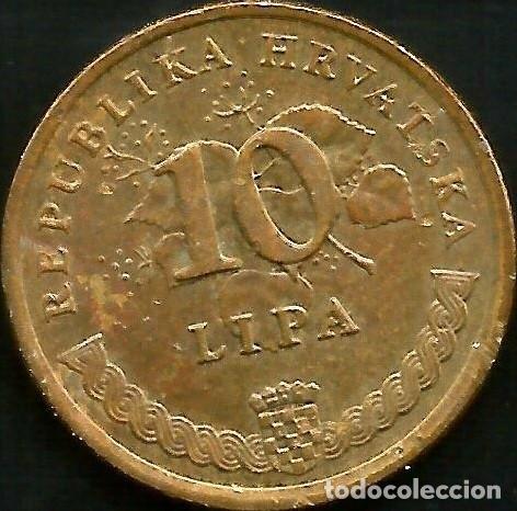 Monedas antiguas de Europa: CROACIA 1997 - 10 LIPA - KM 6 - CIRCULADA