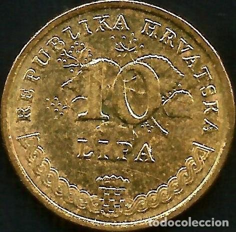 Monedas antiguas de Europa: CROACIA 2015 - 10 LIPA - KM 6 - CIRCULADA