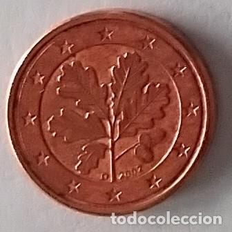 Monedas antiguas de Europa: Alemania 1 centimo euro 2002 D