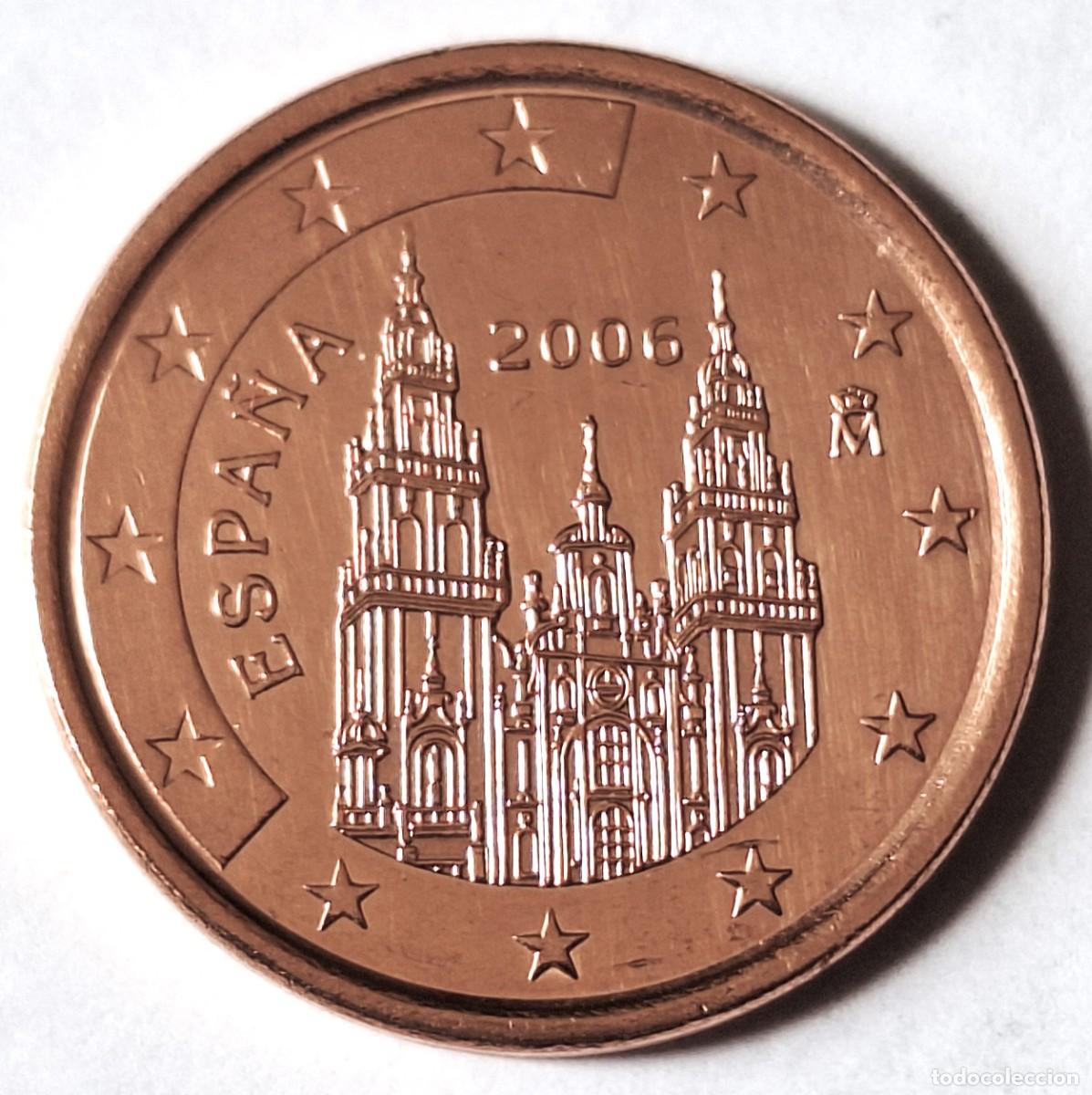 Monedas antiguas de Europa: ESPA&Ntilde;A- MONEDA DE 5 CENTIMOS DE EURO DEL A&Ntilde;O 2006 - BIEN CONSERVADA