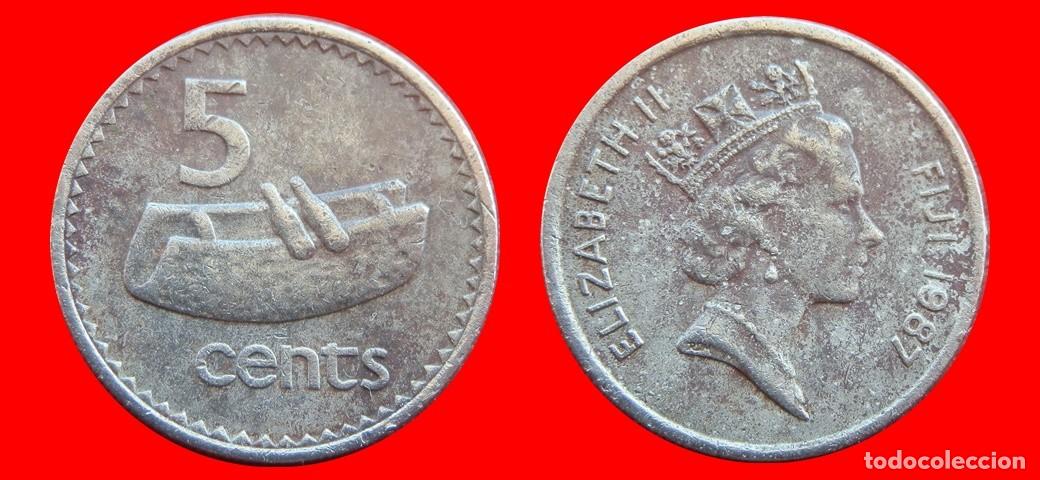 Monedas antiguas de Europa: 5 CENTAVOS 1987 ISLAS FIJI FIYI-144211
