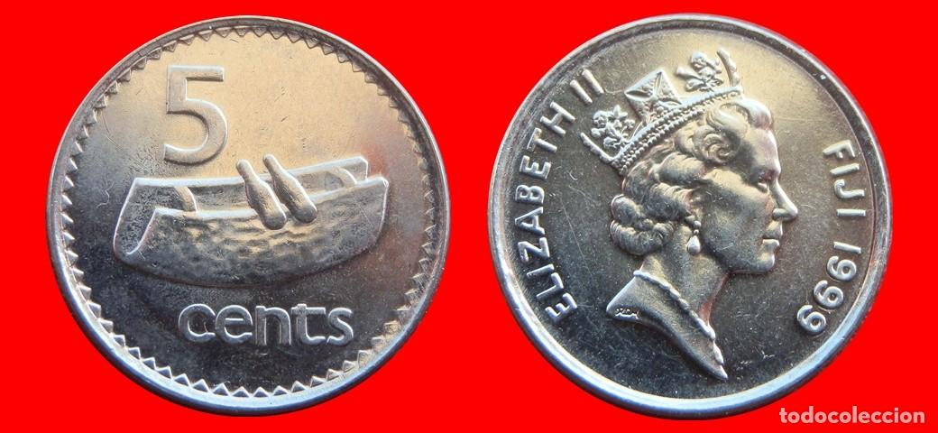 Monedas antiguas de Europa: 5 CENTAVOS 1999 ISLAS FIJI FIYI-144215
