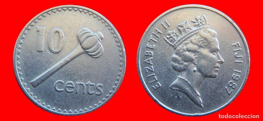 Monedas antiguas de Europa: 10 CENTAVOS 1987 ISLAS FIJI FIYI-144221