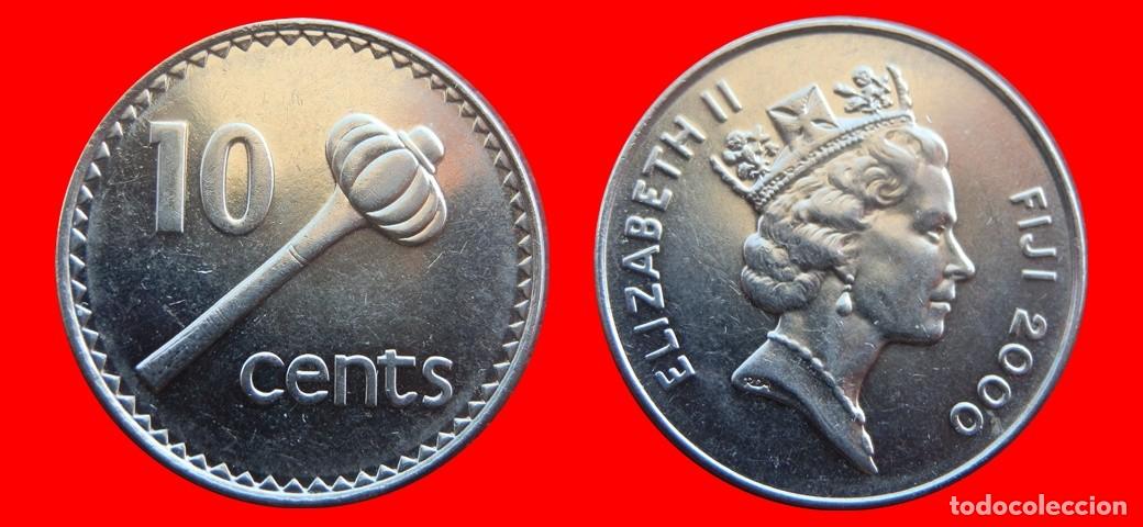 Monedas antiguas de Europa: 10 CENTAVOS 2000 ISLAS FIJI FIYI-144223