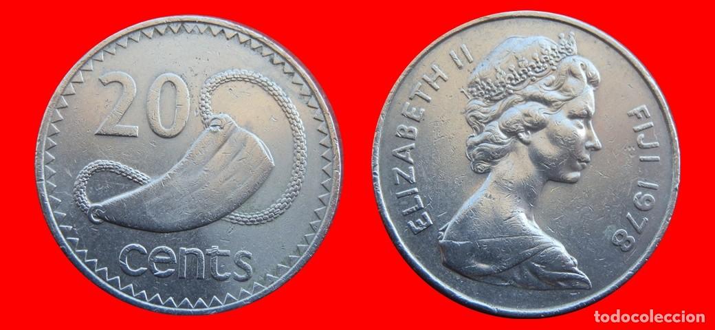 Monedas antiguas de Europa: 20 CENTAVOS 1978 ISLAS FIJI FIYI-144229