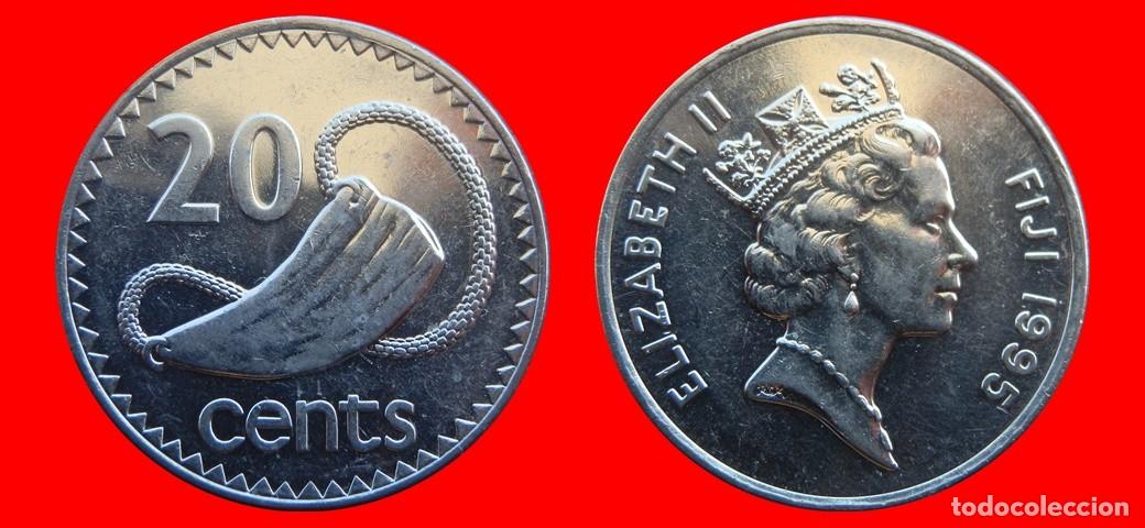 Monedas antiguas de Europa: 20 CENTAVOS 1995 ISLAS FIJI FIYI-144234