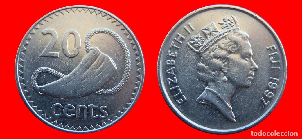 Monedas antiguas de Europa: 20 CENTAVOS 1997 ISLAS FIJI FIYI-144235