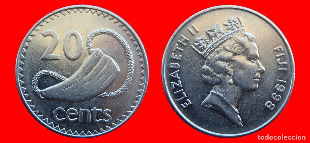 Monedas antiguas de Europa: 20 CENTAVOS 1998 ISLAS FIJI FIYI-144236