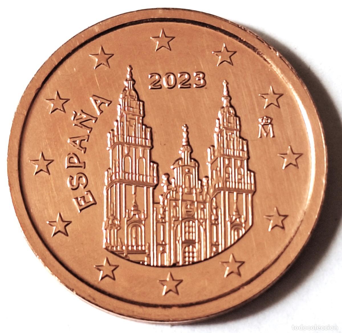 Monedas antiguas de Europa: ESPA&Ntilde;A - MONEDA DE 2 CENTIMOS DE EURO DEL A&Ntilde;O 2023 - BIEN CONSERVADA