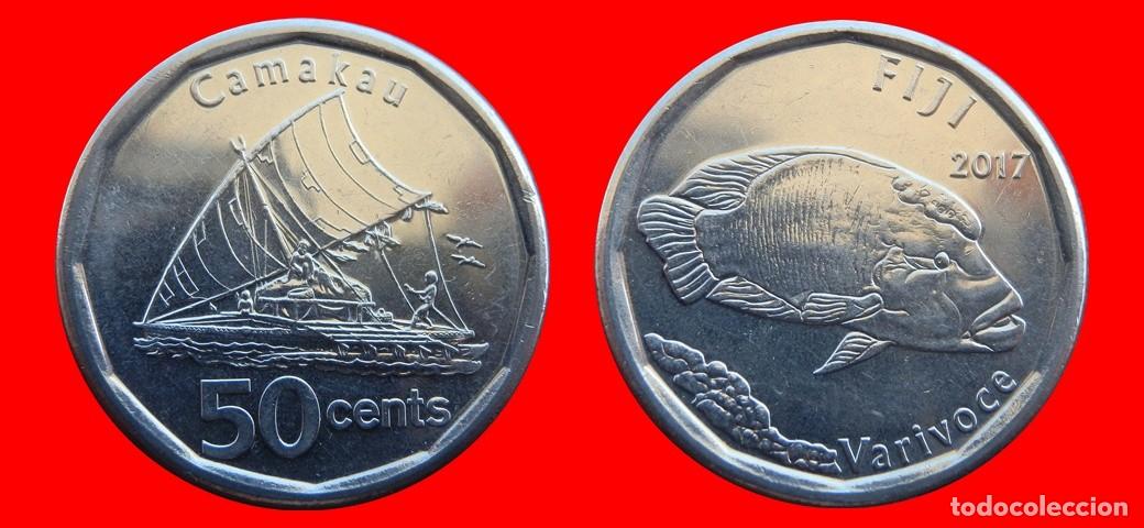 Monedas antiguas de Europa: 50 CENTAVOS 2017 ISLAS FIJI FIYI-144252