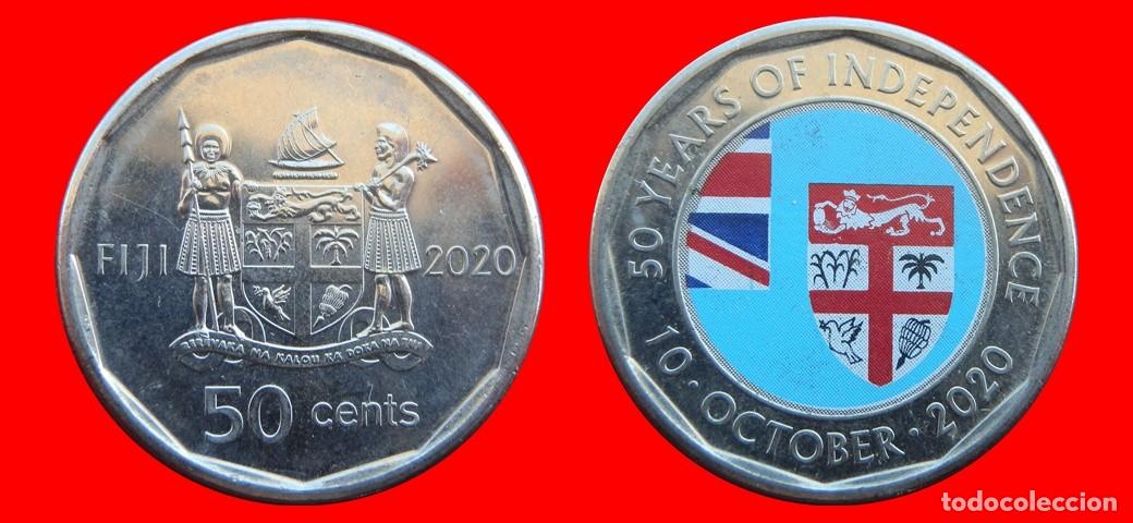 Monedas antiguas de Europa: 50 CENTAVOS 2020 ISLAS FIJI FIYI-144253
