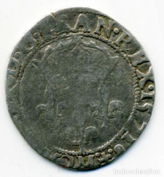 Monedas antiguas de Europa: XS- FRANCIA Doble Sol Parisis 1571 - M Toulouse Charles IX