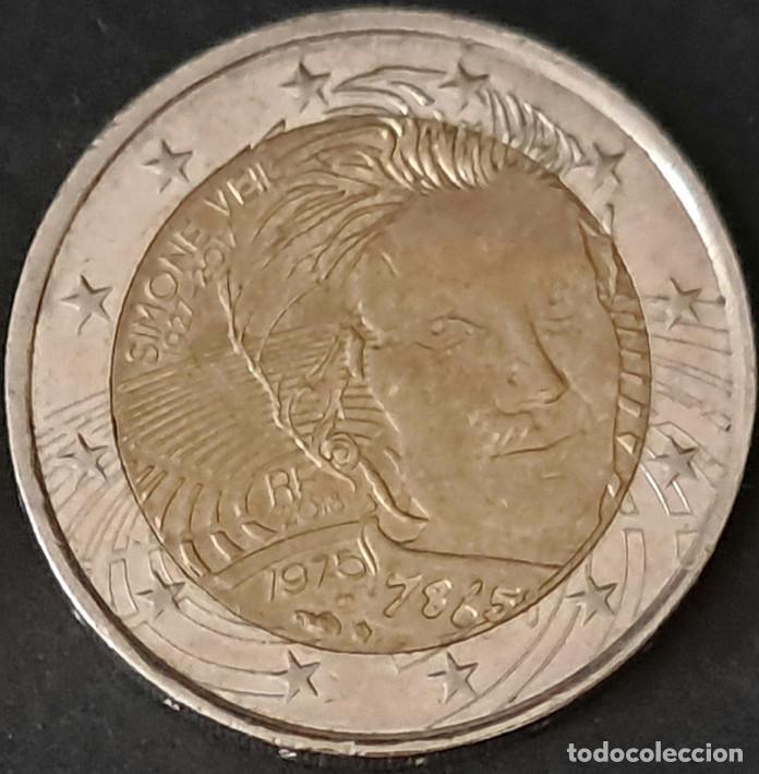 Monedas antiguas de Europa: Francia/France 2 euros 2018 KM#2459 Simone Veil - circulada