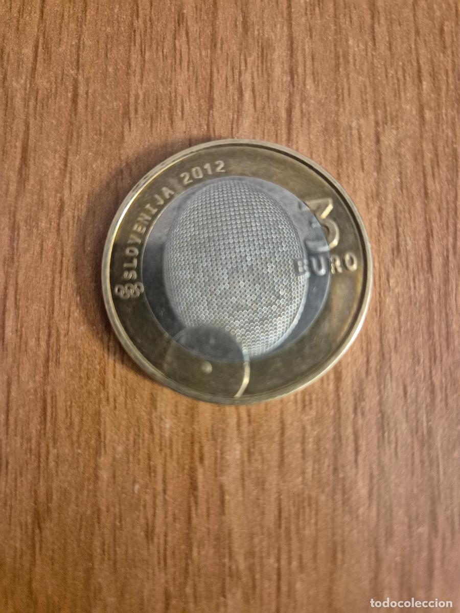 Monedas antiguas de Europa: MONEDA, 3 EUROS SLOVENIJA 2012.