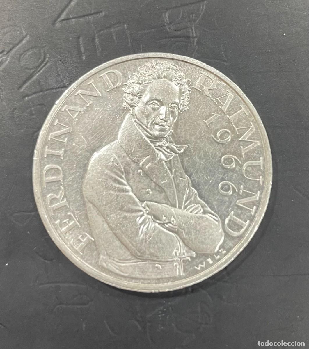 Monedas antiguas de Europa: AUSTRIA. A&Ntilde;O 1966. 25 SCHMILLING PLATA (800).